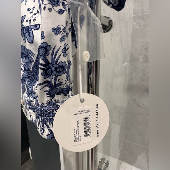 Staud NWT transit short sleeve crop top - Picture 6 of 6